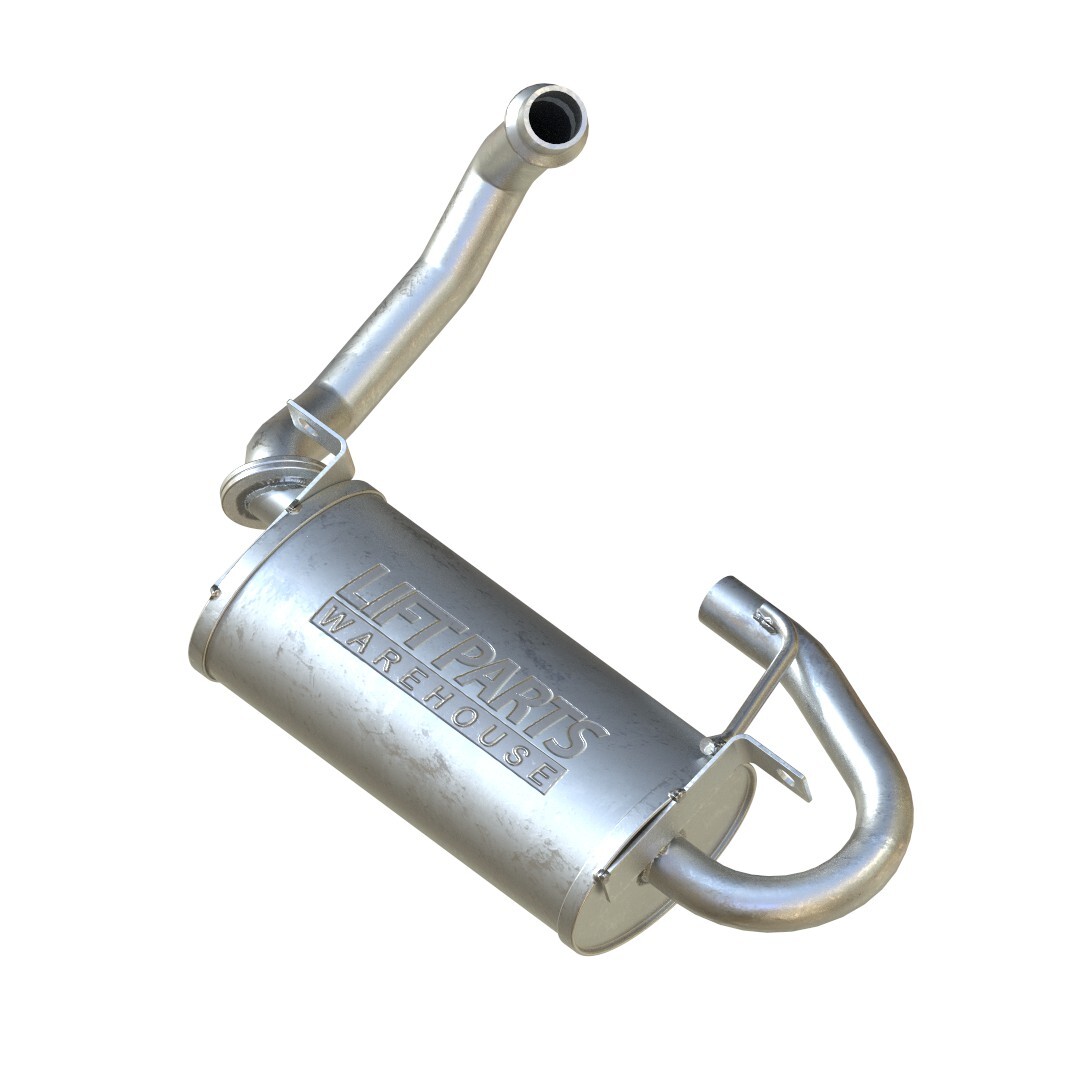 20100-05H60 Muffler for Nissan - Lift Parts Warehouse